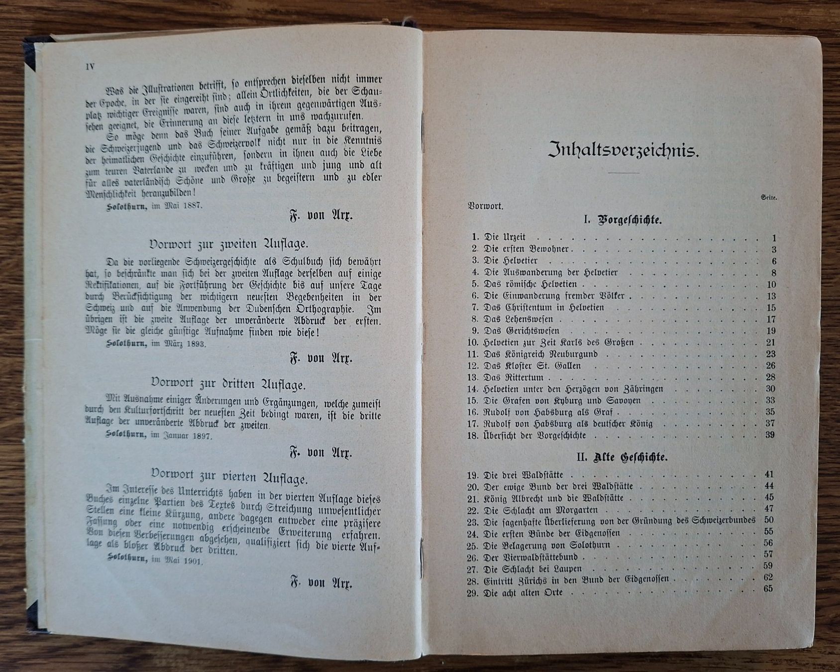 Libri: Antikes Buch "Schweizergeschichte" – Usato da Menziken venduto da rosti3 3