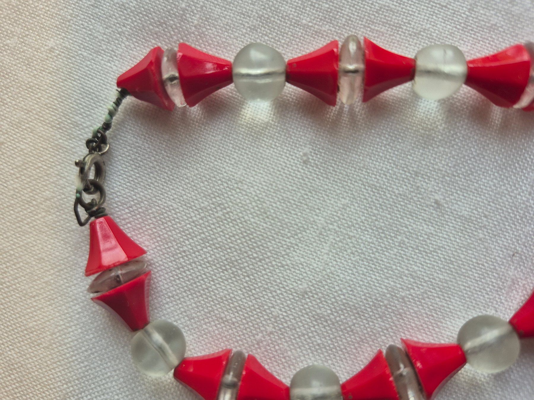 Catenine: Alte Art Déco Halskette Collier – Usato da Zürich venduto da helsan 5