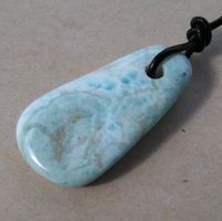 ♥ ANHÄNGER / LARIMAR - ATLANTIS STEIN - GROSS ♥