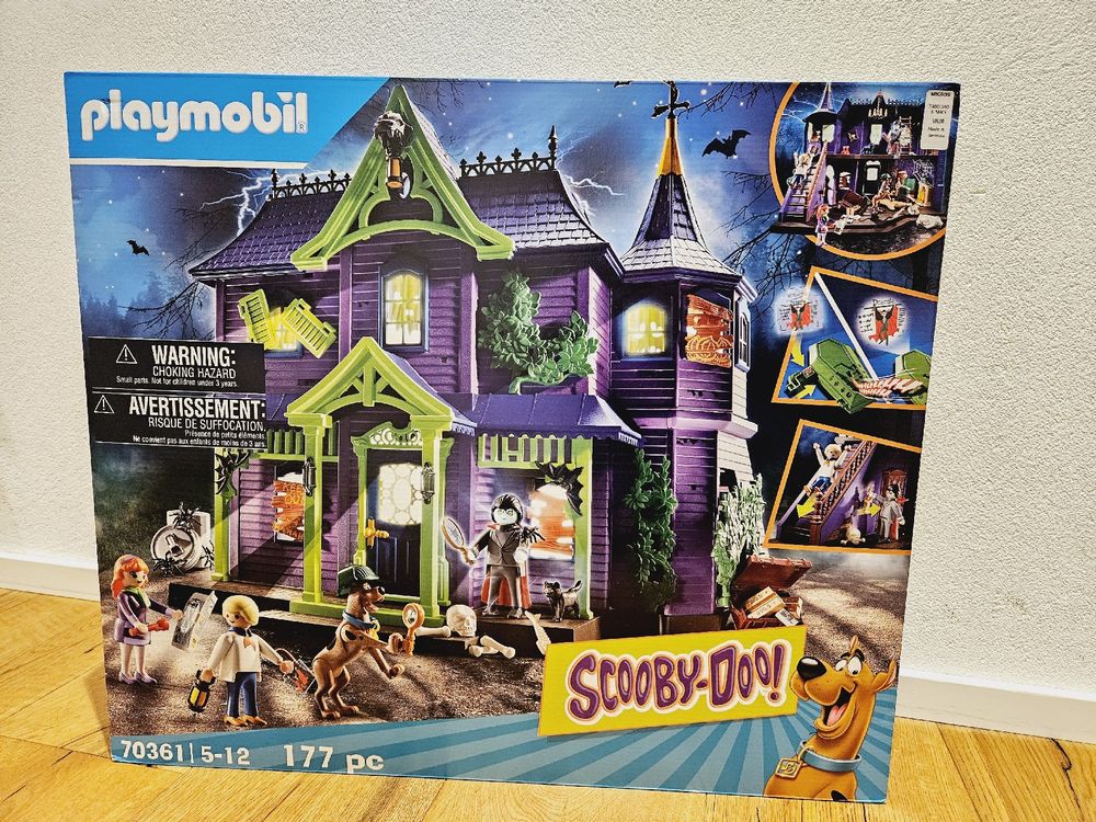  Playmobil Scooby-Doo! Spukschloss-Neu! (Neu und originalverpackt) in Motiv 
