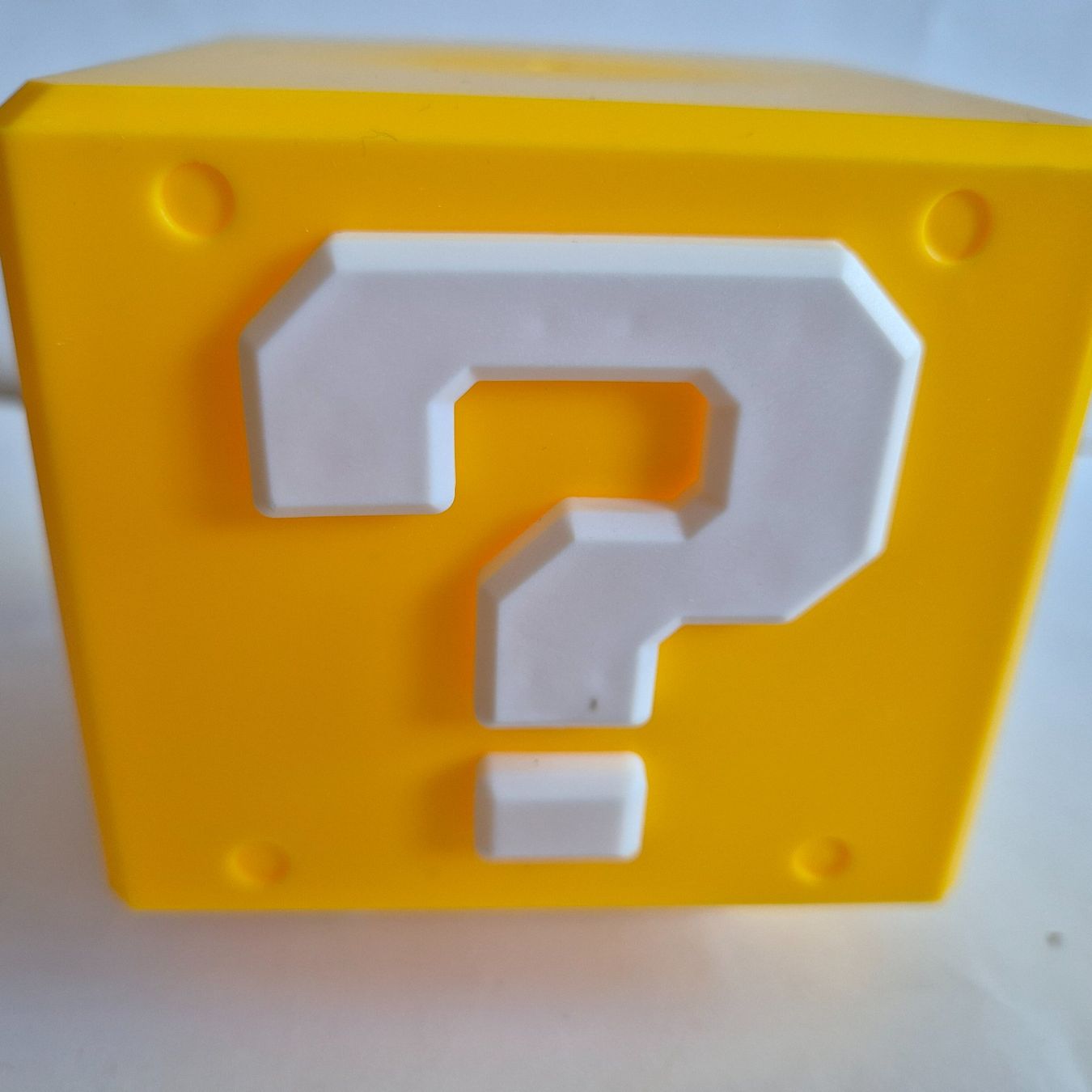 Statuette: Super Mario - Nachtlicht / Lampe - ? Block / - MER – Usato da Zürich venduto da Mephisto87 1