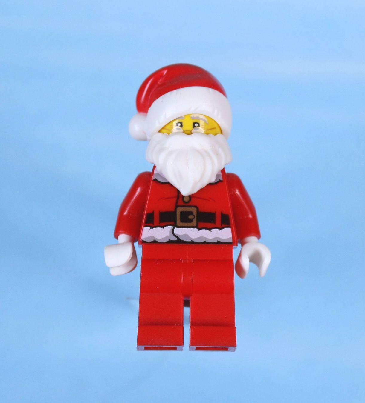 Lego Giocattoli: LEGO Minifigur Santa - Fur Lined Jacket with Candy Cane – Usato da Hettlingen venduto da Scholi99