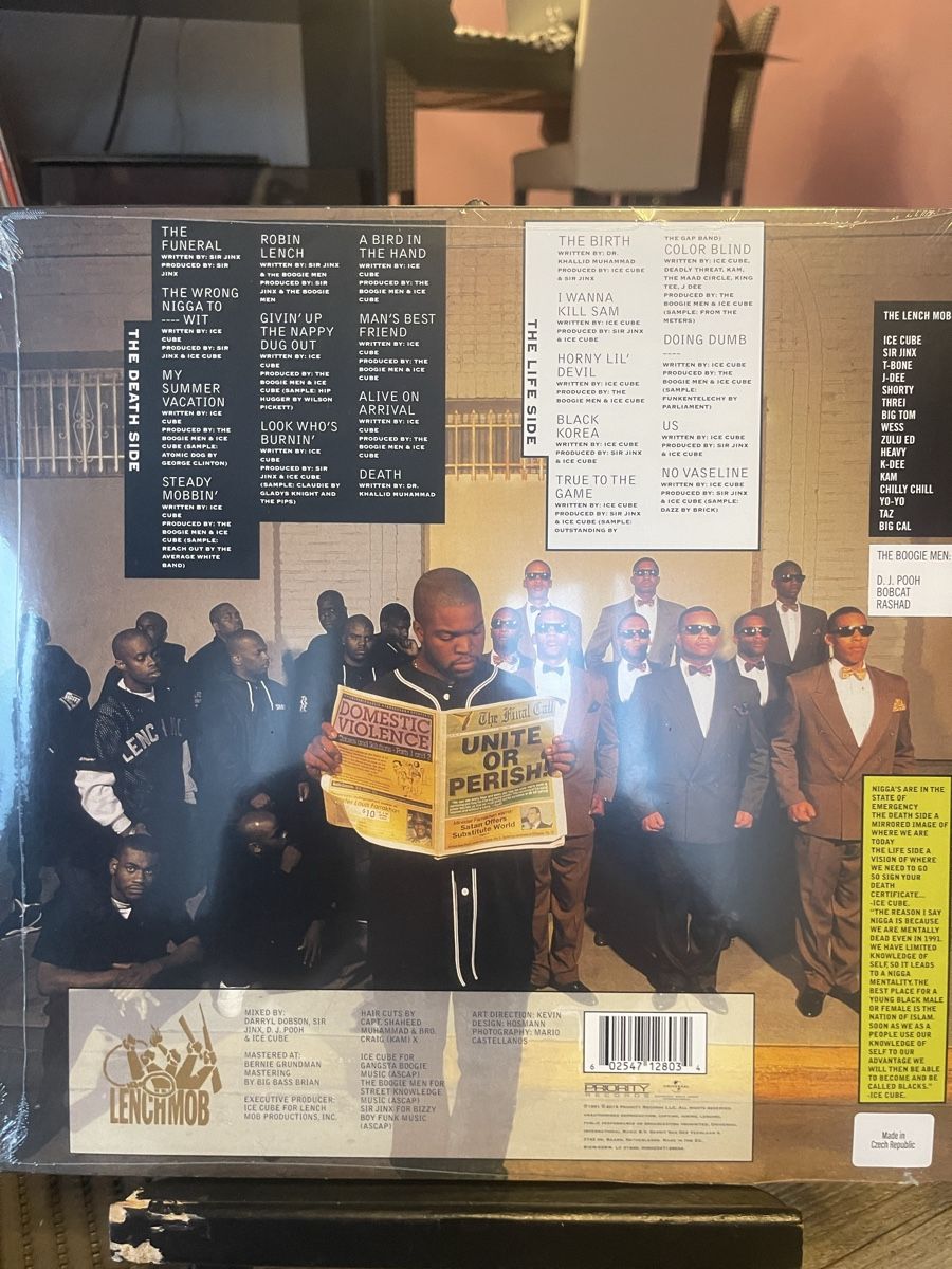 Schallplatten: Ice Cube / Death Certificate  – Neu und originalverpackt aus Dagmersellen von stonefinger 1