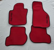 Fussmatten Set Skoda Oct. Rs rot 4-teilig guter Zustand