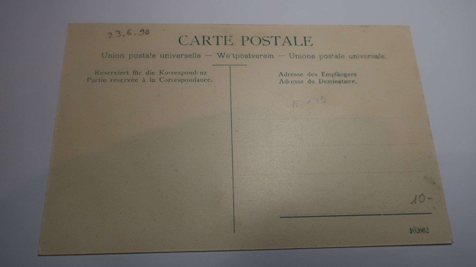 Ansichtskarten: Romont. Vue générale – Gebraucht aus Cormoret von Pascalll2001 3