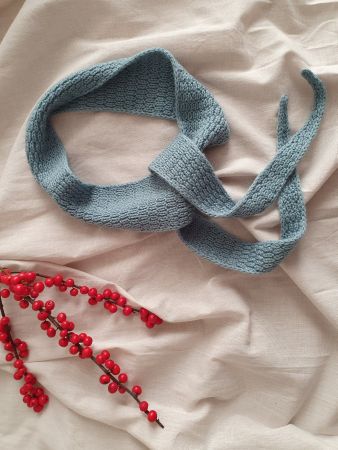 Mini scarf, Strickschal, Handgestrickt, Unikat, Geschenk