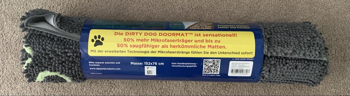 Cucce & Letti: Dirty Door Mat XL Neu – Nuovo e nell'imballaggio originale da Winterthur venduto da Darfweg 5