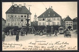Chaux-de-Fonds, Brunnen, Cigares, Banque