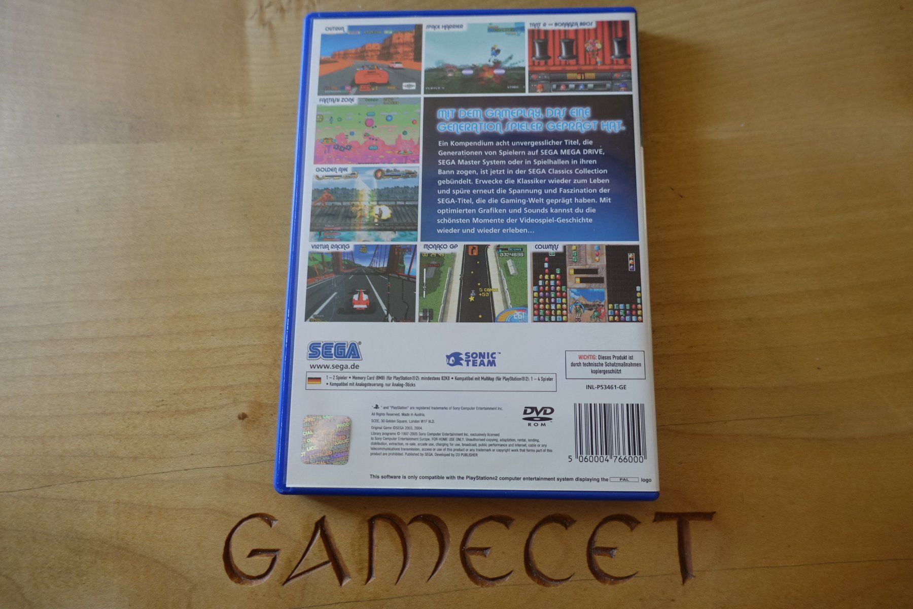 Sony Giochi: Sega Classics Collection – Usato da Steinach venduto da Gamecet 2