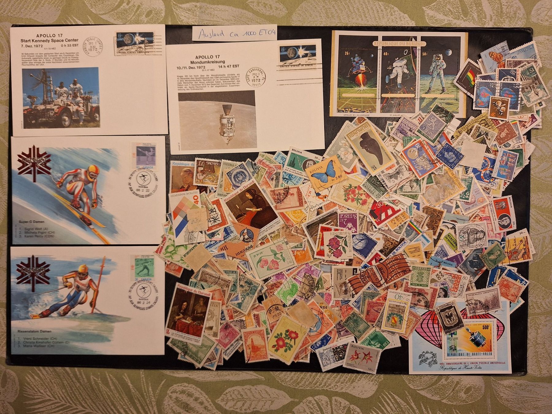 Ca 1000 Ausland-Briefmarken ab Uralt (ET04) (Gebraucht) in Genolier für ...