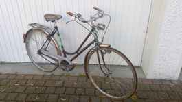 Frauenvelo Oldtimer TEBAG 1960 - alles original - 165 cm Kg