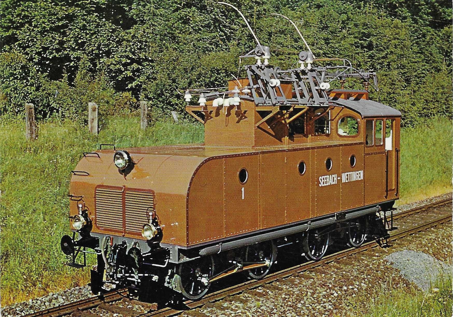 Cartoline postali: Erste Einphasenwechselstromlokomotive der Welt 1904 – Nuovo (secondo la descrizione) da Rothrist venduto da Stranglehold