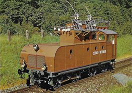 Erste Einphasenwechselstromlokomotive der Welt 1904