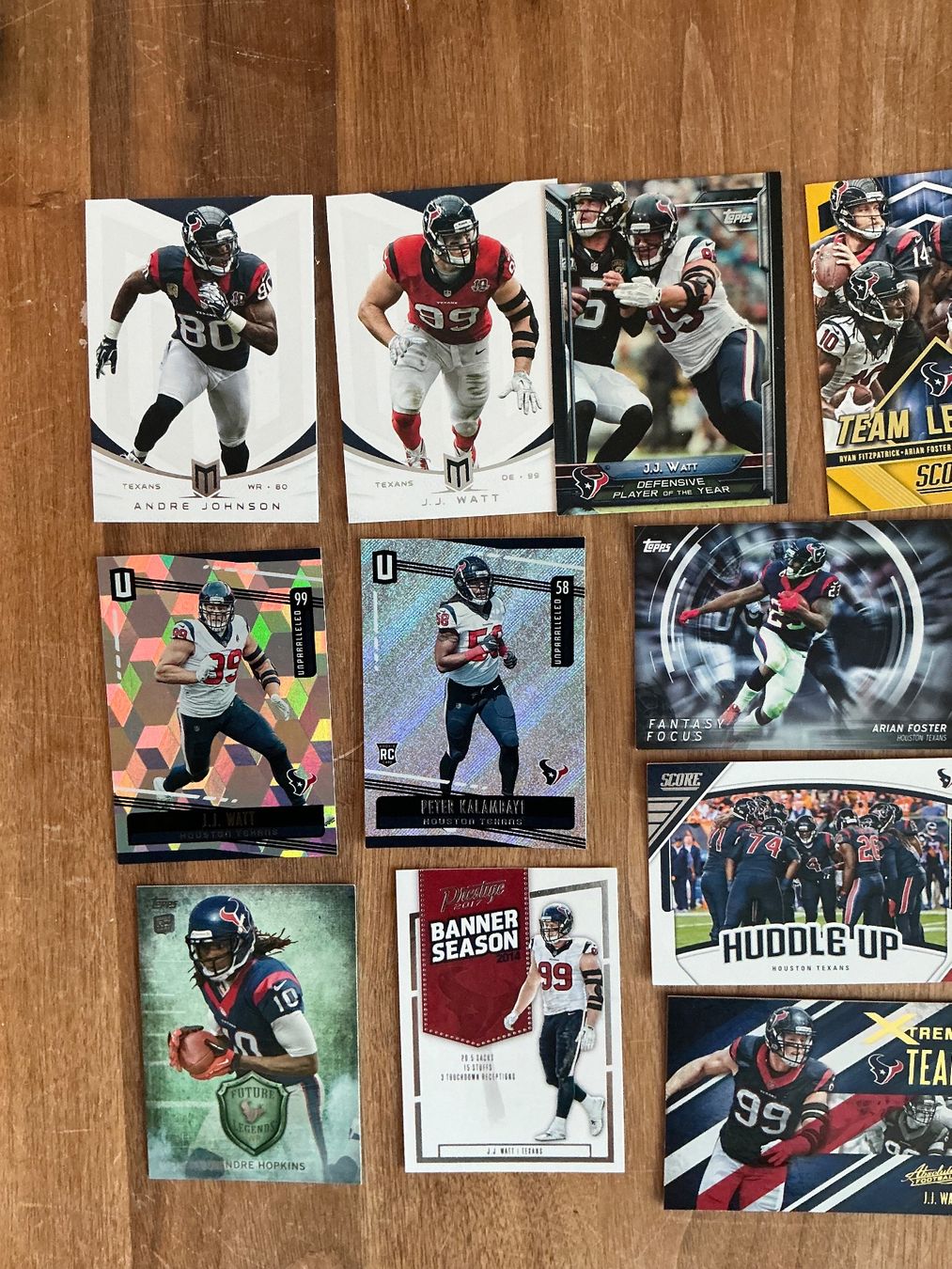 Panini Carte collezionabili: 18 NFL Trading Cards der Houston Texans – Usato da Zürich venduto da Candid85 1