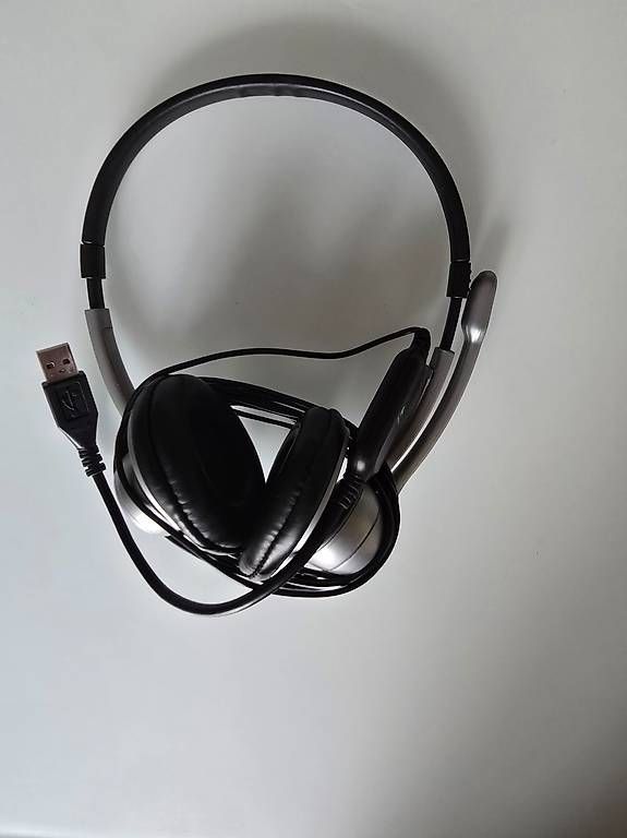 Logitech Cuffie: Logitech USB Headset/Kopfhörer M/N A-0356A – Usato da Thun venduto da Umd 2