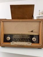 Loewe Opta Luna-Phono Stereo 4736 W Röhrenradio mit Plattens