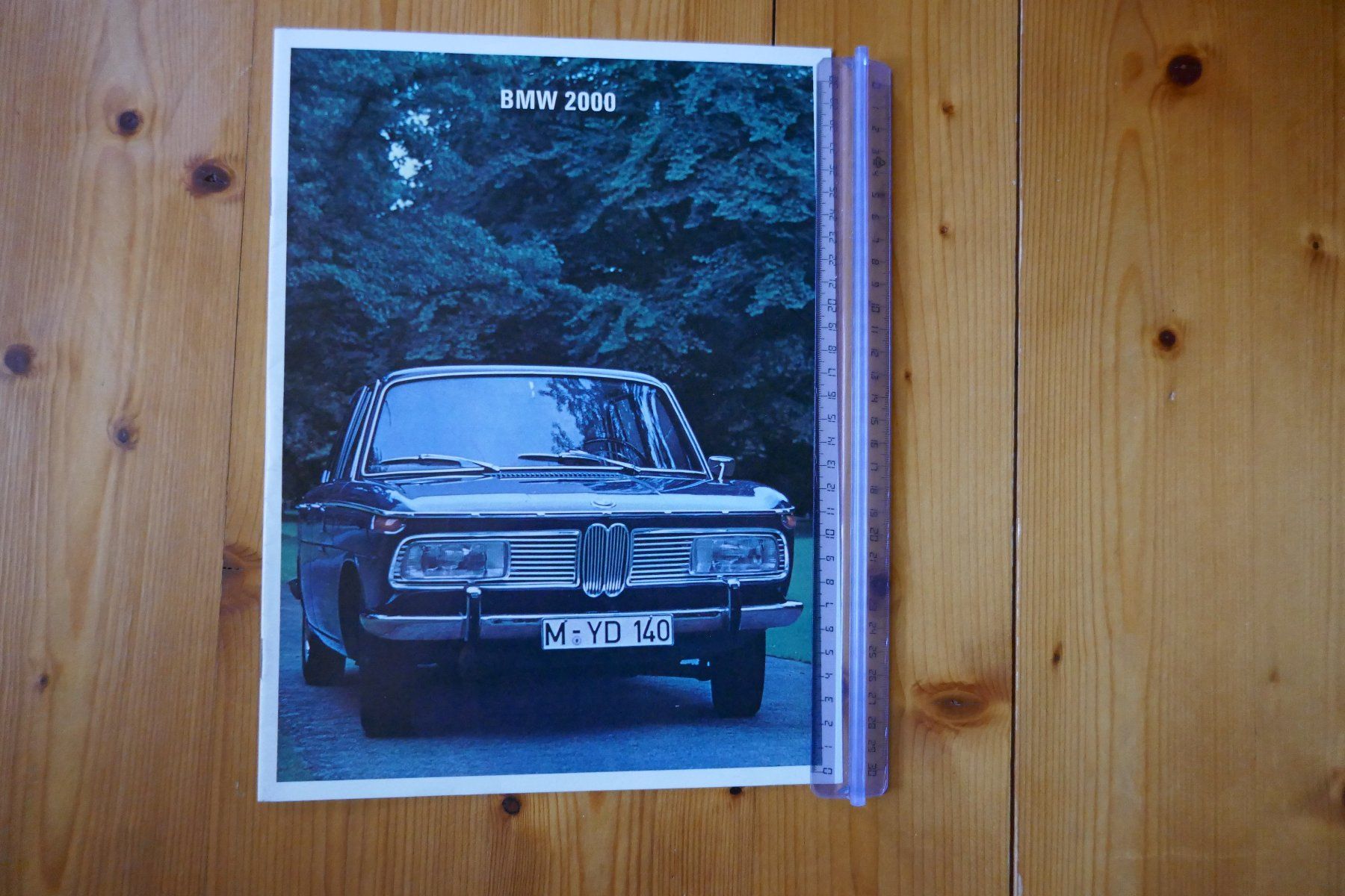 BMW Documenti: BMW 2000  Originalprospekt – Usato da Madiswil venduto da ML911