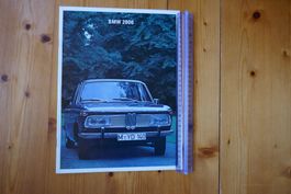 BMW 2000  Originalprospekt