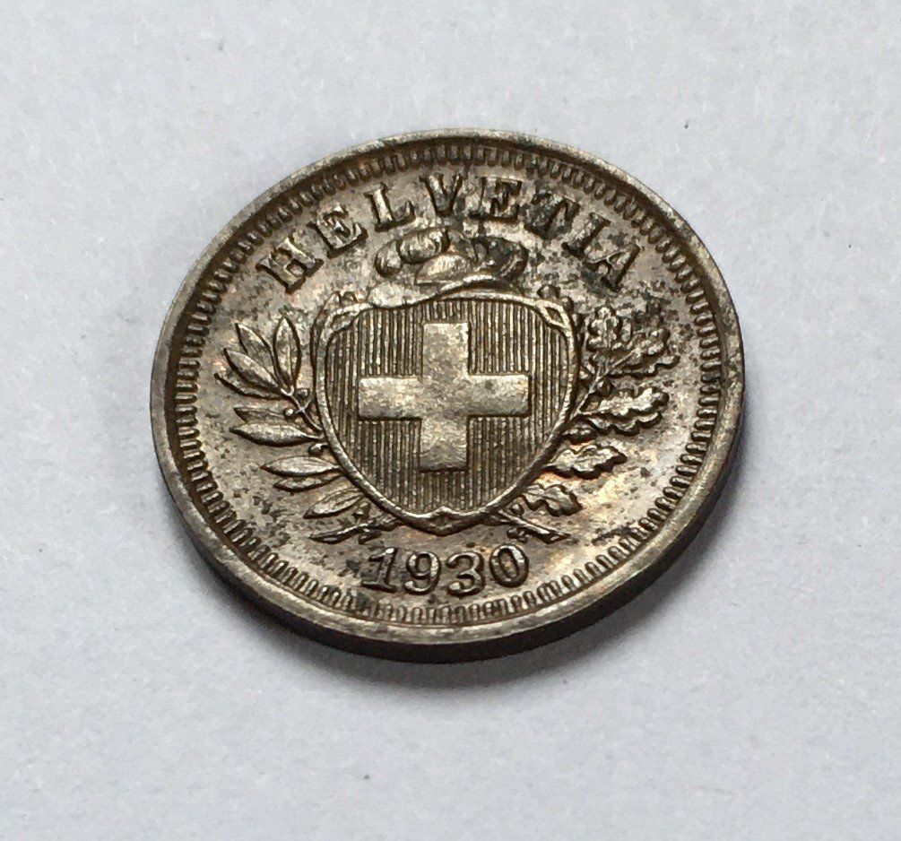 Tutti le monete: 1930 1 Rappen -unz – Usato da Kirchberg SG venduto da Z-Collection