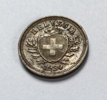 1930 1 Rappen -unz