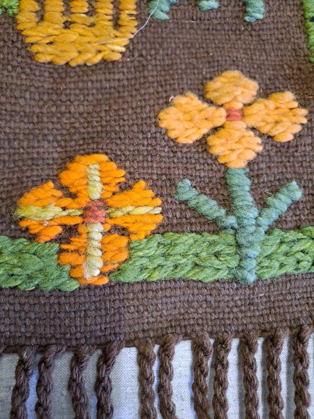 Tapis: Handgeknüpfter Wandteppich 1982 – Neuf (Voir description) à Uznach par Walaylatiere 3