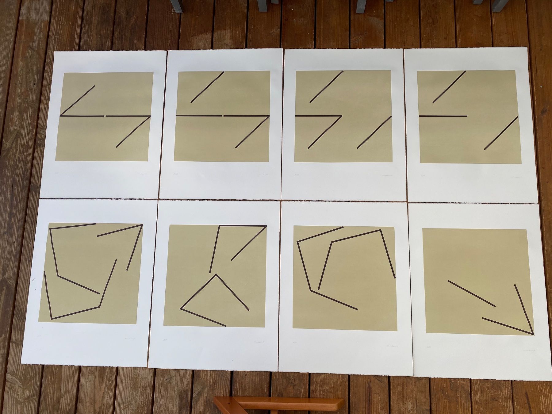 Grafica & Litografie: Limitierte Kunstmappe mit 8 Lithografien, Ruedi Reinhard – Usato da Rünenberg venduto da Fendi02 1