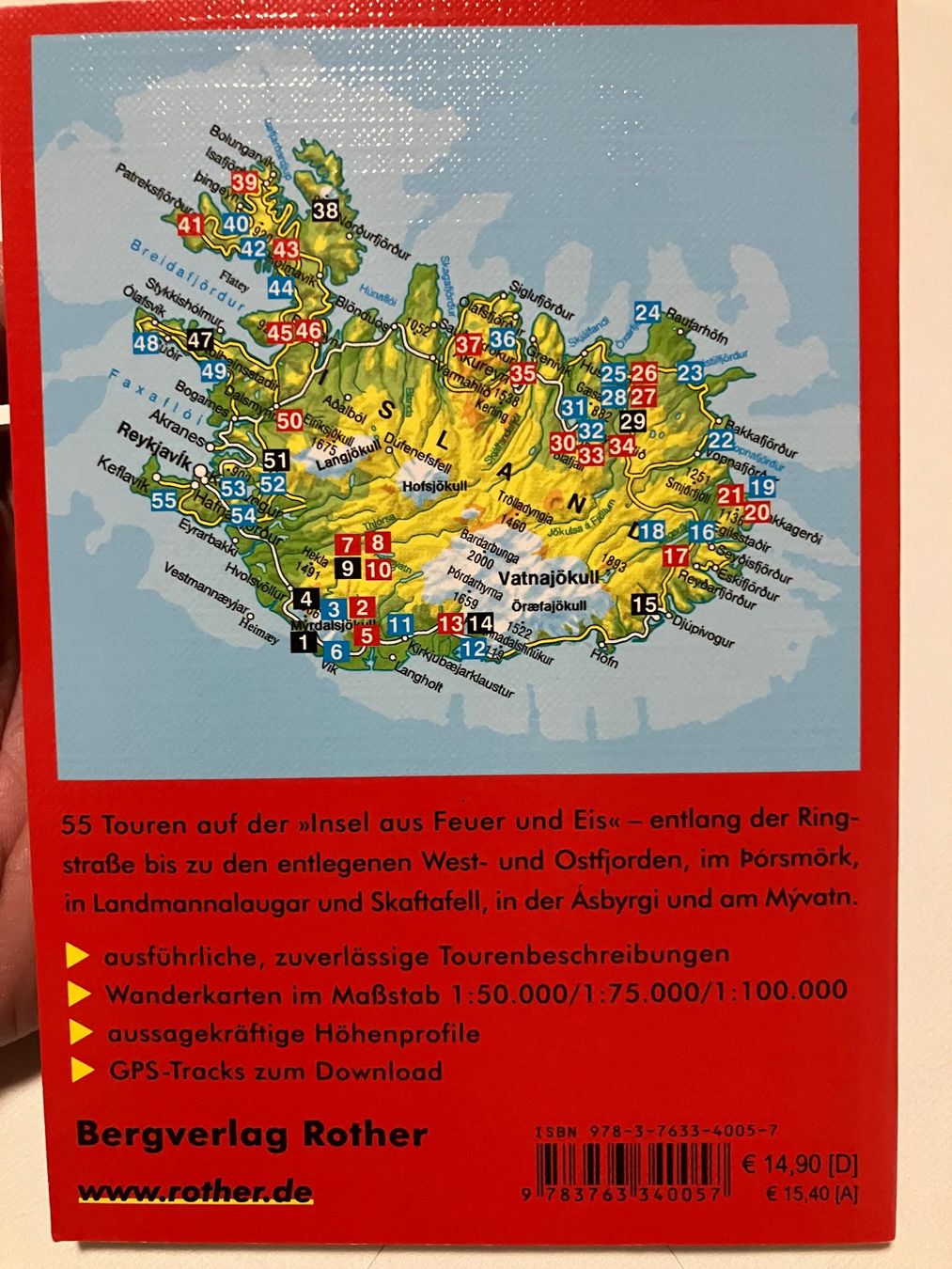 Libri: Wanderführer Island – Usato da Schönenwerd venduto da Tomair 1