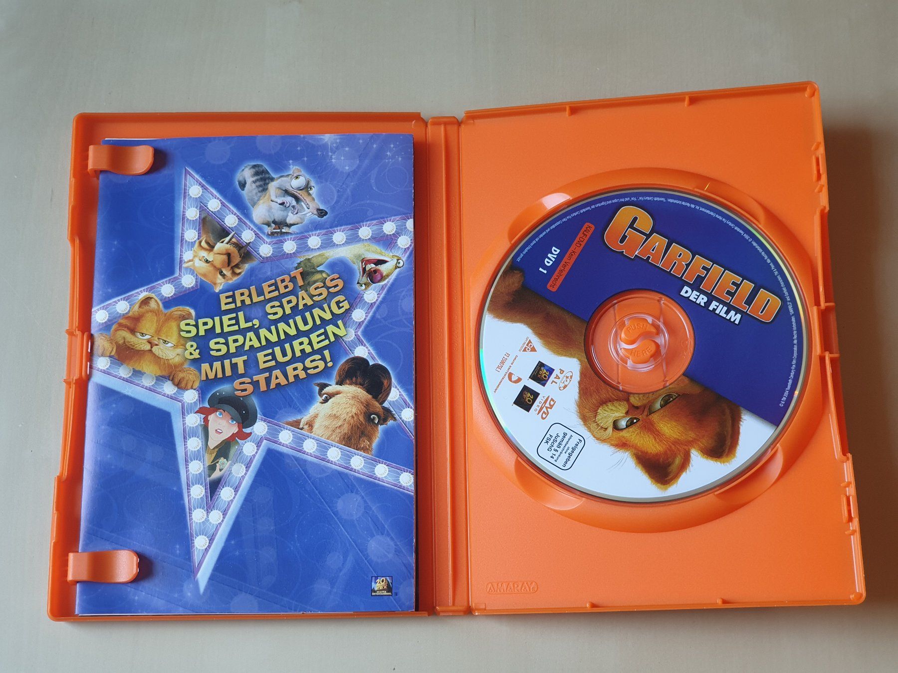 Tutti i DVDs: Garfield der Film – Usato da Stansstad venduto da collectorsshop 2