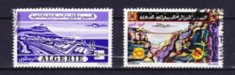 Série 2 timbres ALGERIE - 1972 - Obl.