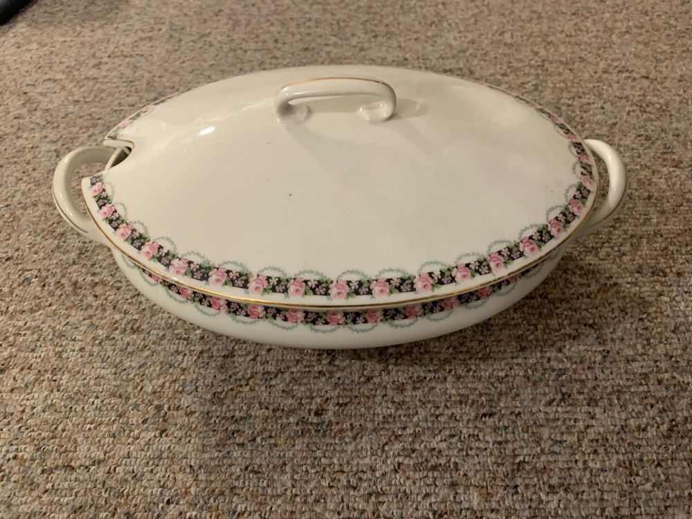 XYUERU Keramik-Eintopfschüssel 2300ml Mit Deckel - Französische Suppenschale Für Küche & Backofen