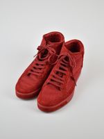 Gucci High Sneaker, rot mit Nieten, limited edition, Gr.41