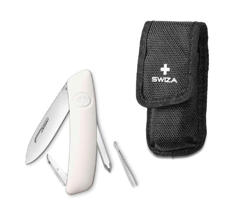 Swiza Taschenmesser: SWIZA Taschenmesser D02 mit Etui E02 – Neu und originalverpackt aus Kägiswil von nick333