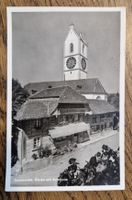 Sumiswald, Kirche m. Beinhaus 1936,Photo J.Gaberell, Thalwil