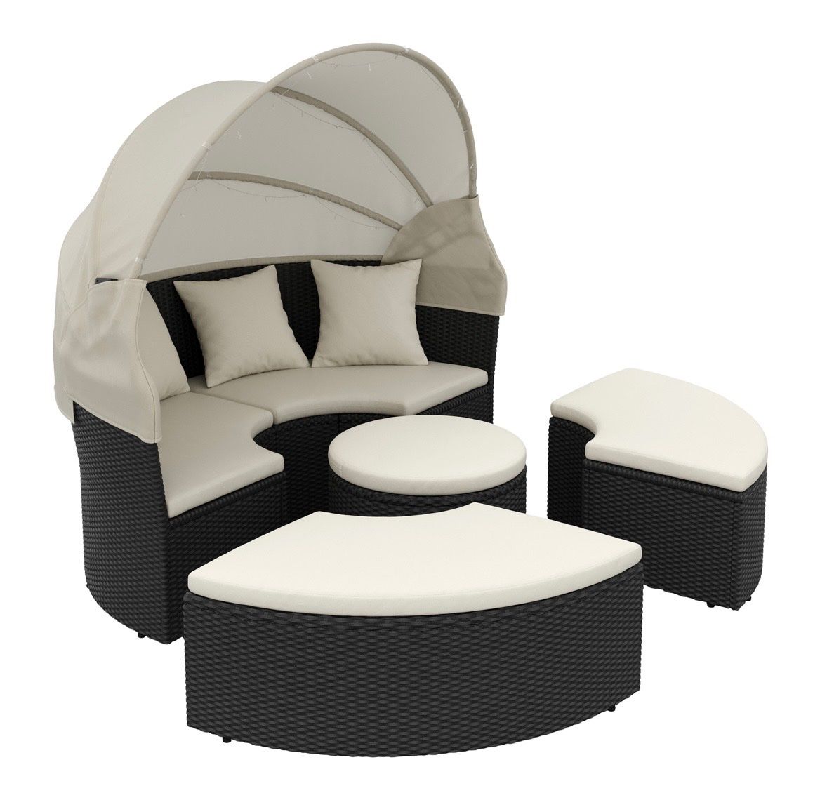 Sofas: Runde Lounge (Sofa für Garten oder Dachterrasse) gebraucht – Gebraucht aus Bern von oliverundlino 1
