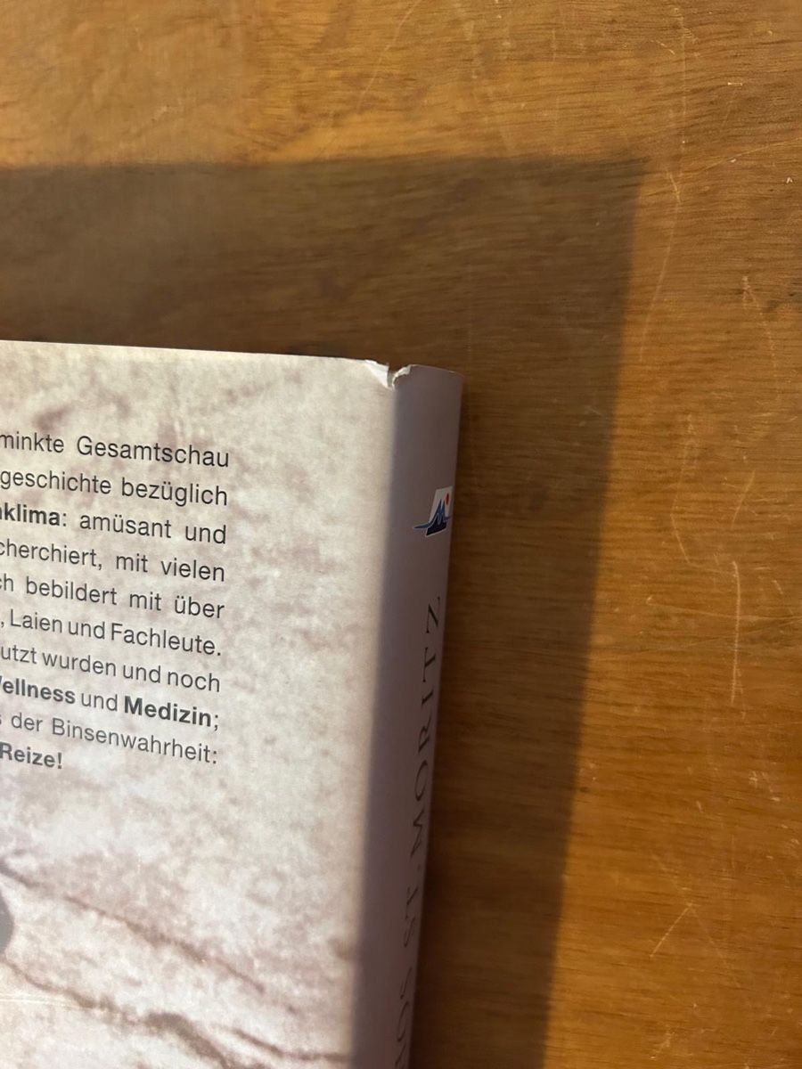 Libri: Gesundheits-Mythos St. Moritz, Heini Hofmann – Usato da Zürich venduto da WWehrle 2