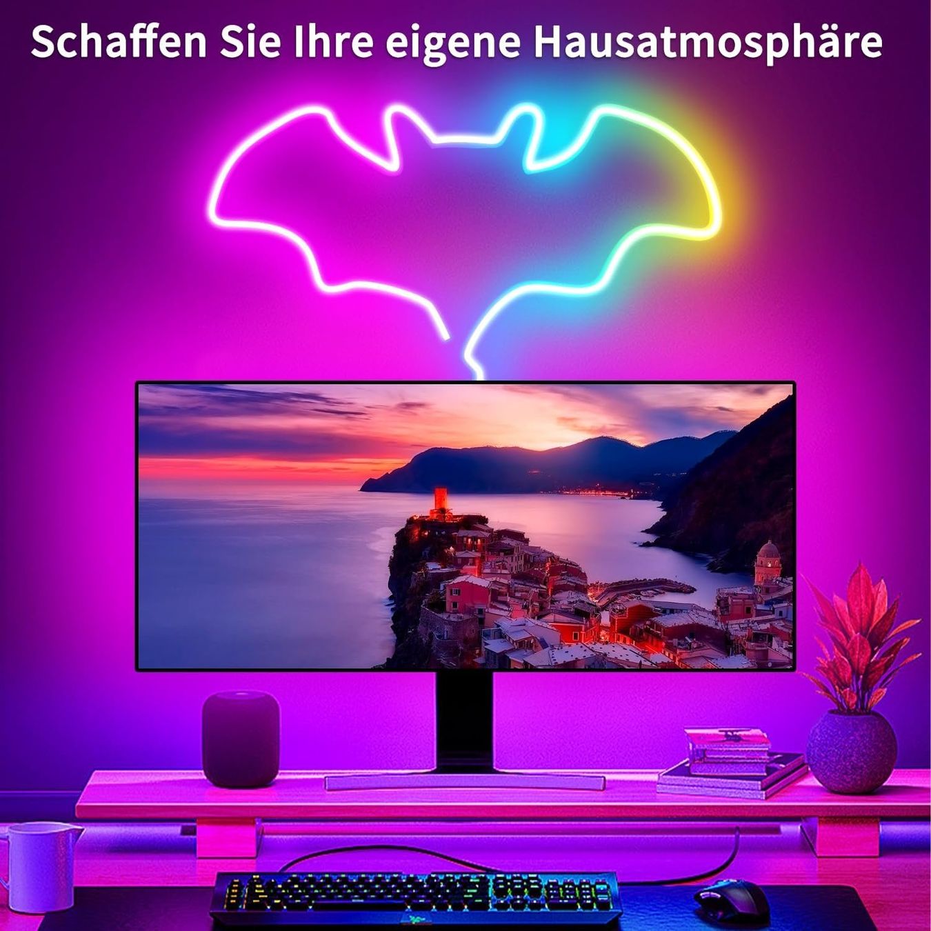 Ghirlande e barre luminose: 20m Neon-LED-Streifen IP65 – Nuovo e nell'imballaggio originale da Nuglar venduto da SmartLiving24 4