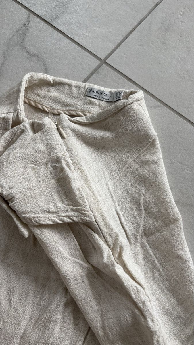 Stradivarius Gonne: Stradivarius Rock helles beige 42 – Usato da Seengen venduto da sa_land 4