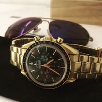 Omega Speedmaster Professional 18k Gold 250 Stk Chronometer
