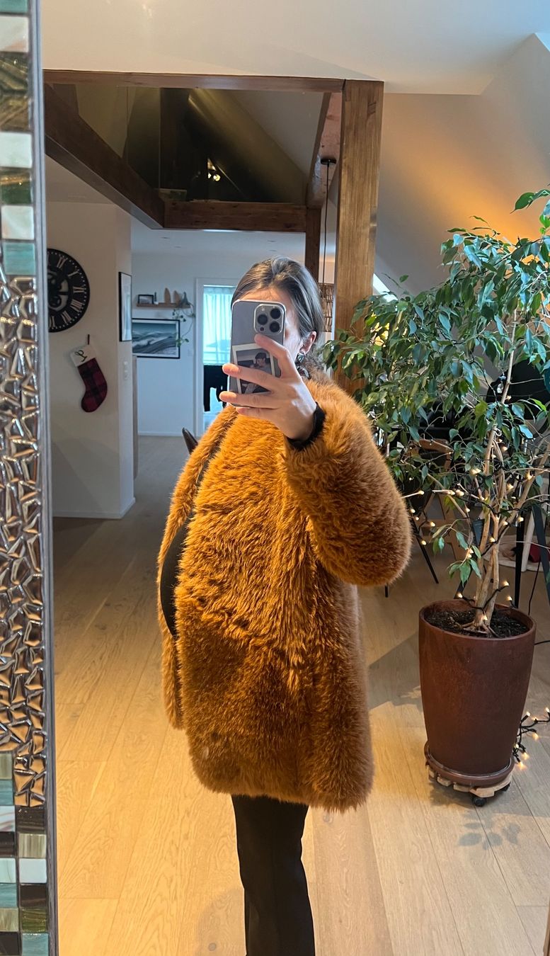 Mango Giacche: Kunstfelljacke in Braun – Usato da Murten venduto da Rebelle_en_Style 5