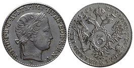 3 Kreuzer 1844 A, Wien