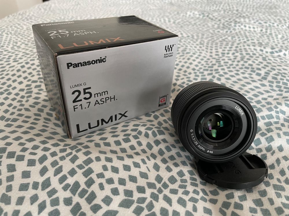 PANASONIC LEICA 25 mm F:1,4 SUMMILUX MICRO 4/3