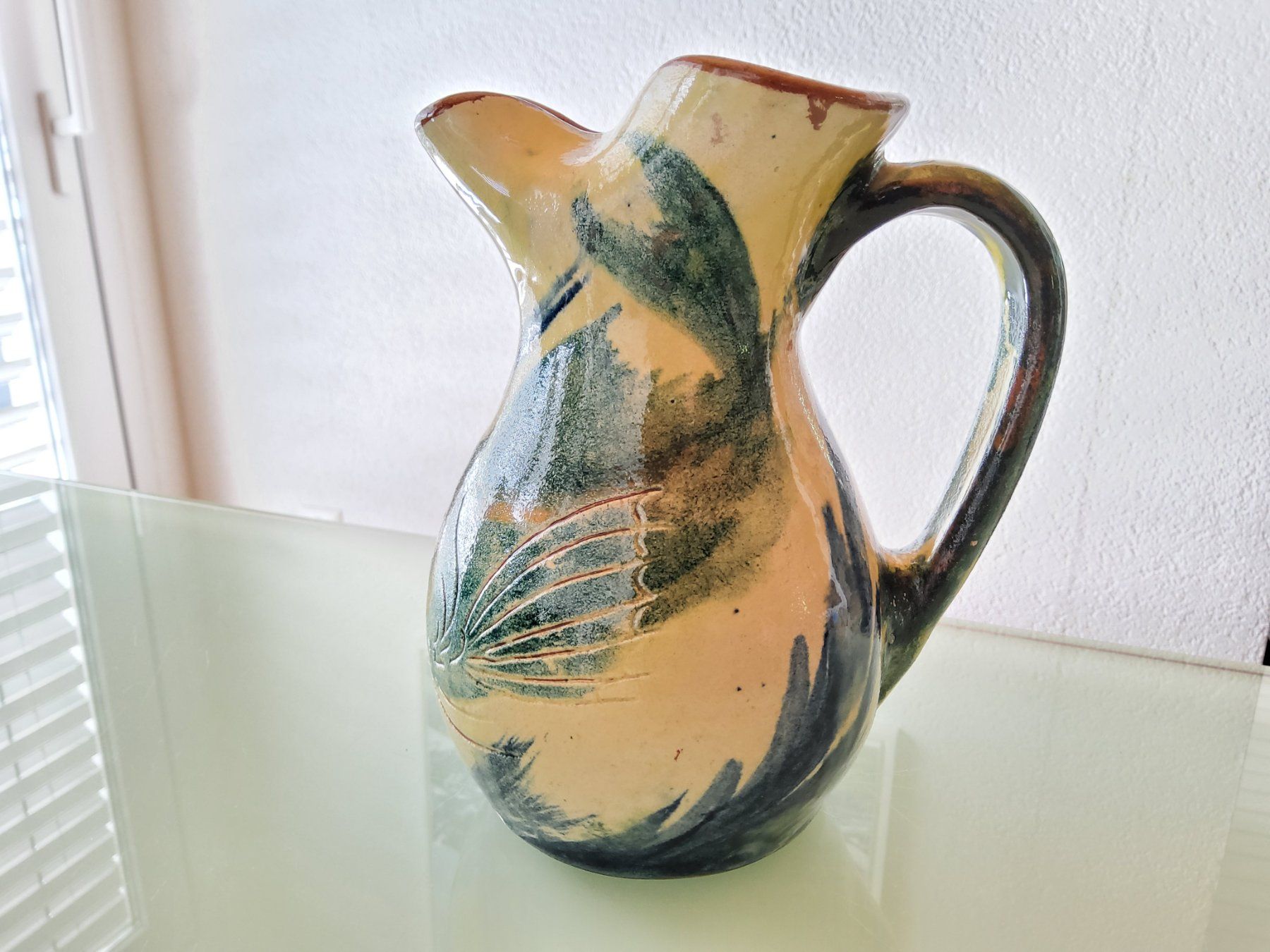 Caraffe: Pichet vintage en céramique  – Usato da Malleray venduto da Broc-Mo 2