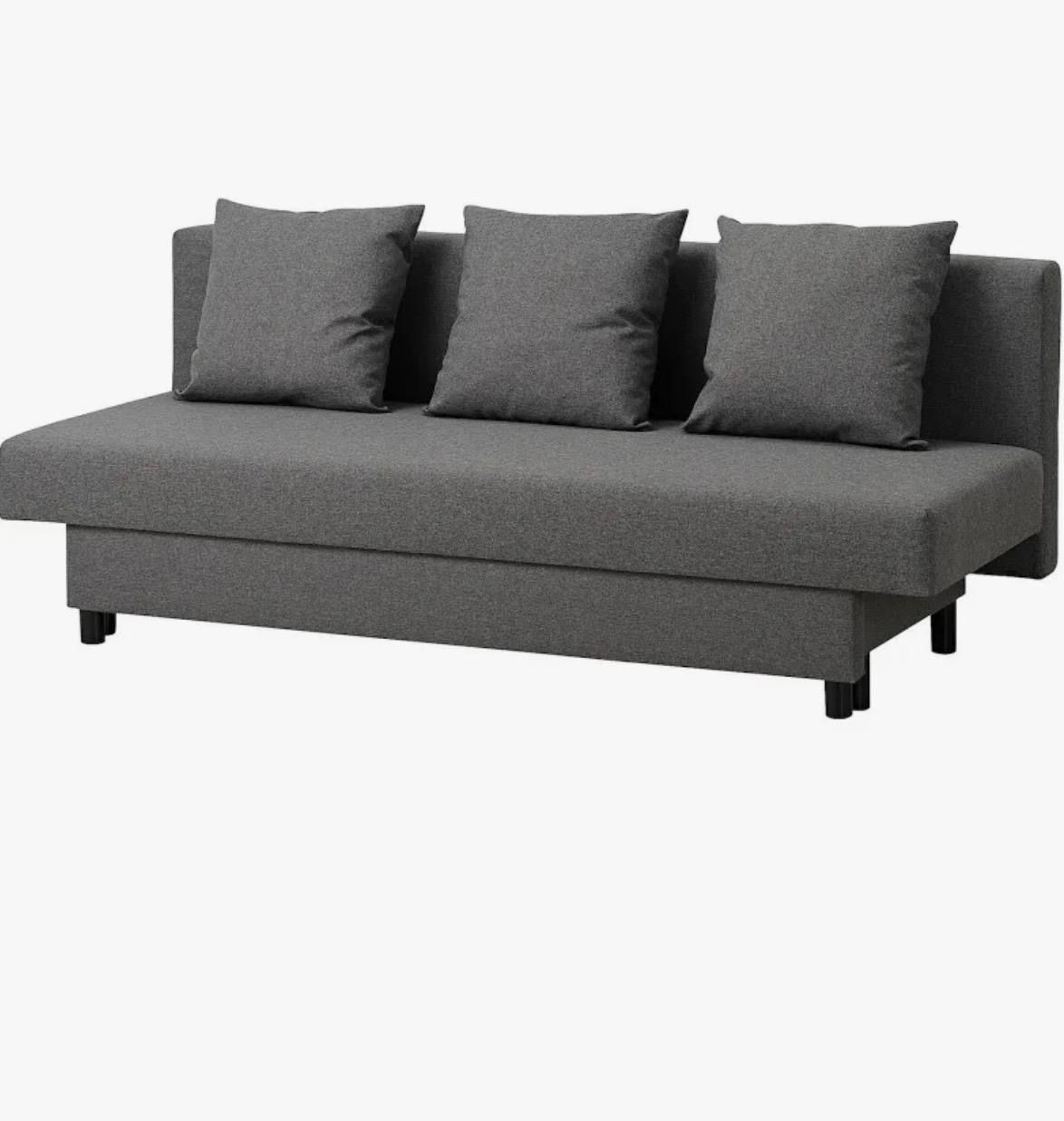 Divani: Schlafsofa  IKEA ASARUM 3er-Bettsofa in Grau guter Zustand – Usato da Othmarsingen venduto da kilchsperger2