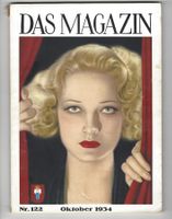 Zeitschrift Das Magazin Nr.122 Oktober 1934 Illustrierte