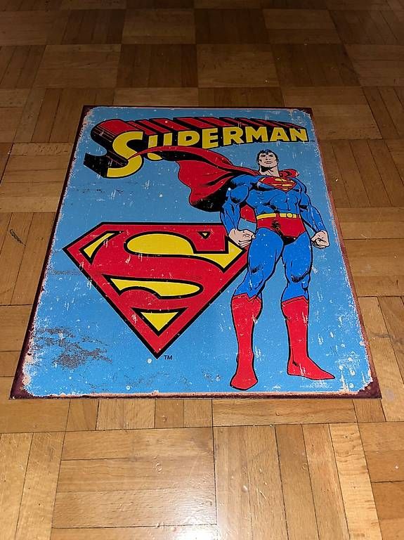 Schilder: 5x Blechschilder Marvel / DC Comics 32 x 40 cm – Gebraucht aus Basel von Ruemli17 4