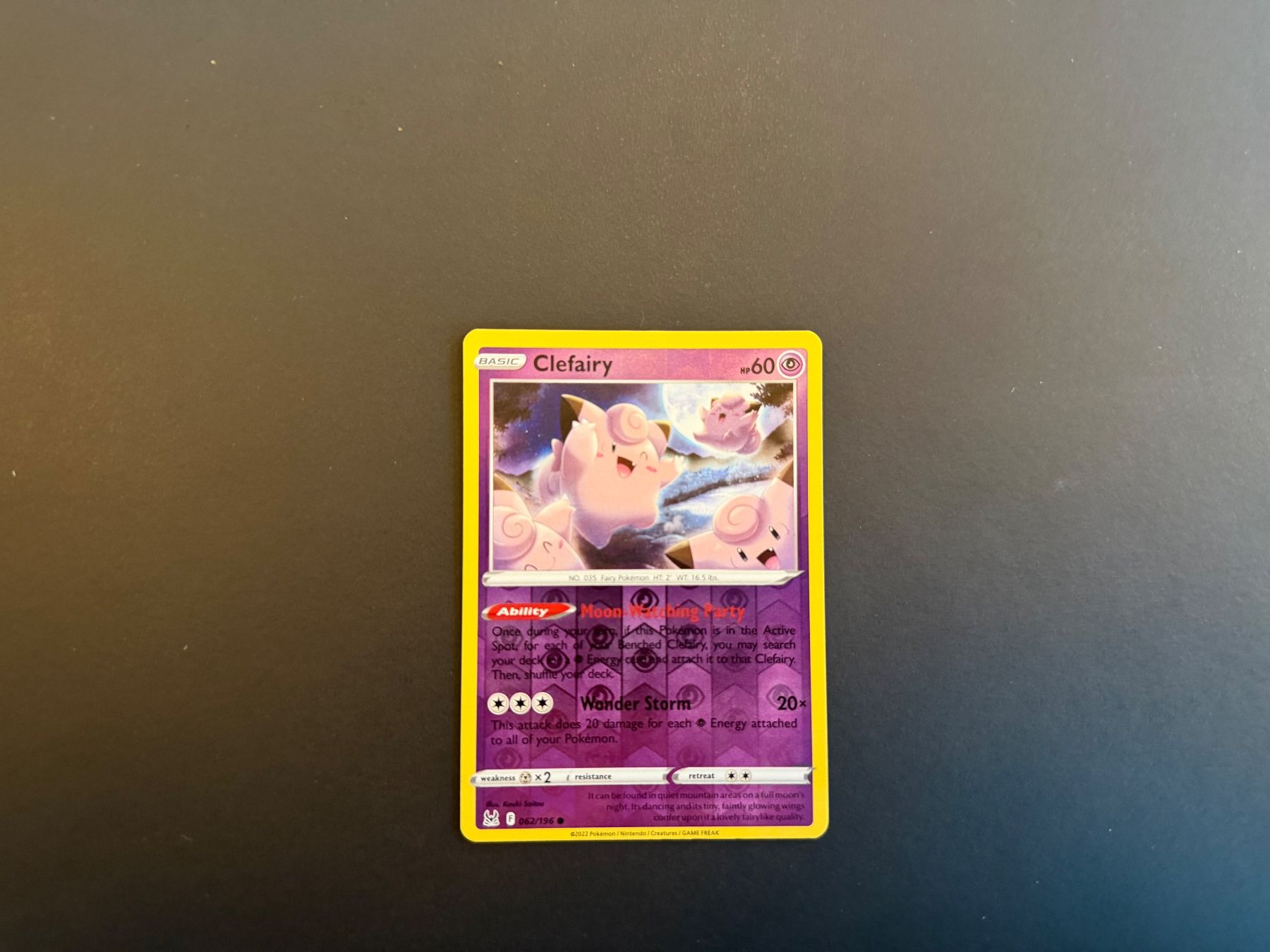 Pokémon Cartes à collectionner: Clefairy 062/196 – D'occasion à Zürich par mountainwizard00