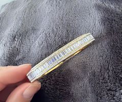 Armreif gold Strass