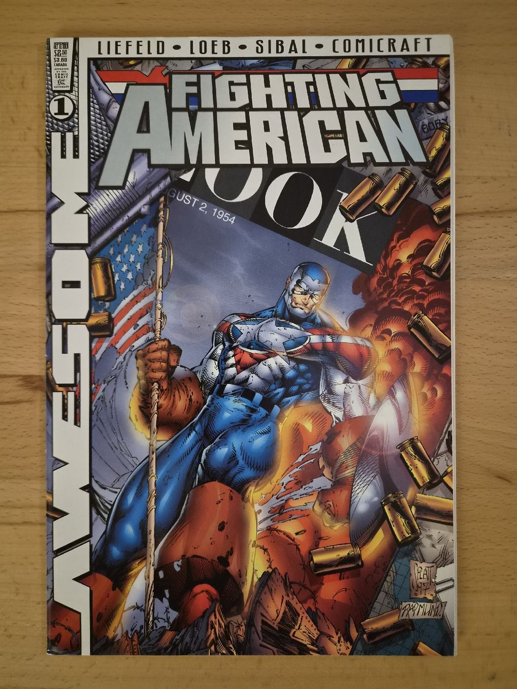 Fumetti: Fighting American #1-2 [Rob Liefeld] – Usato da Biel/Bienne venduto da collector_comics 1