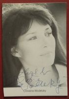 Christine Wodetzky 1938-2004 Autogramm signiert Foto 10x15cm
