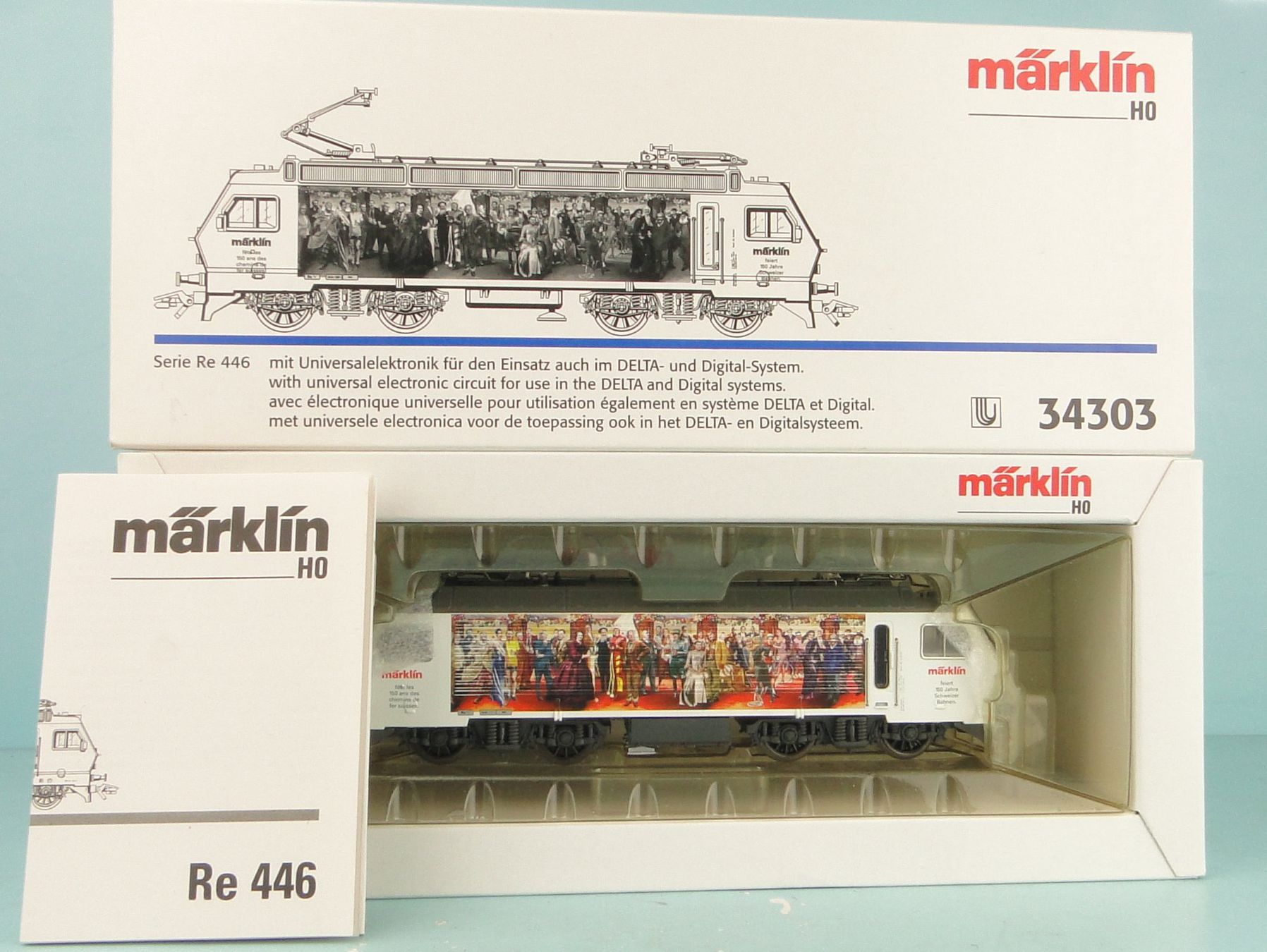 Märklin Modellini di ferrovie: Märklin 34303 SBB Re 446, DIGITAL – Usato da Bülach venduto da cann11 8